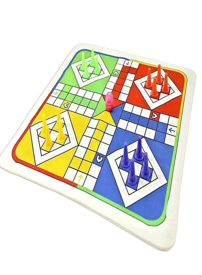 EXPORTTANZA 2 in 1 Ludo and Snake and Ladder Board Game, Multicolor (Snake Ladder and Ludo), Kid - Image 4